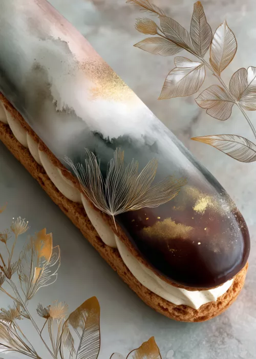 Jaszke, Justyna: Eclair 10  food art