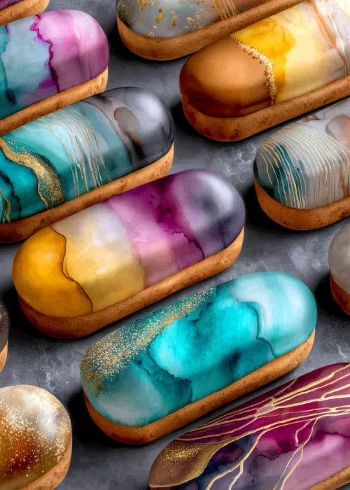 Jaszke, Justyna: Eclair 13 food art