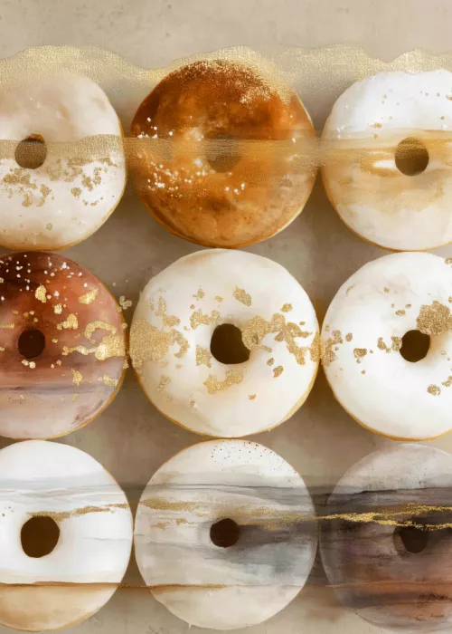 Jaszke, Justyna: Donuts 16 food art