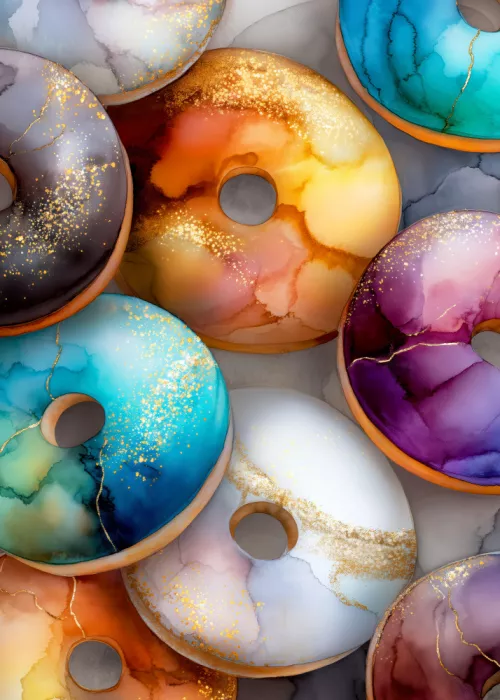 Jaszke, Justyna: Donuts 20 food art