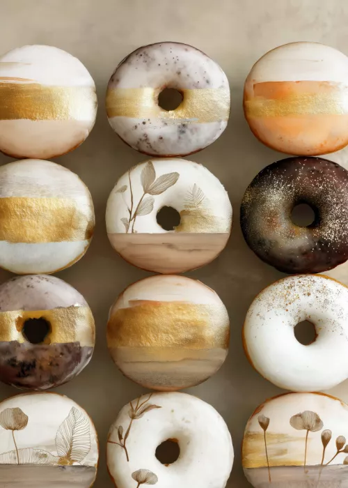 Jaszke, Justyna: Donuts 22 food art
