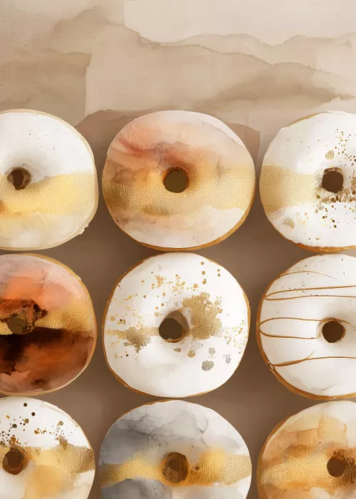 Jaszke, Justyna: Donuts 25 food art