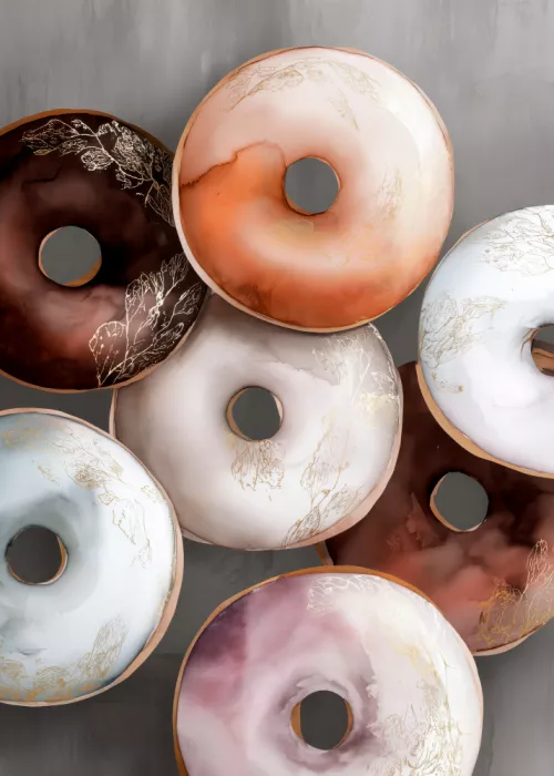 Jaszke, Justyna: Donuts 26 food art