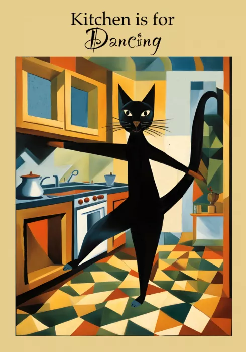 Bursic, Sharyn: Die Küche ist zum Tanzen für die schwarze Katze