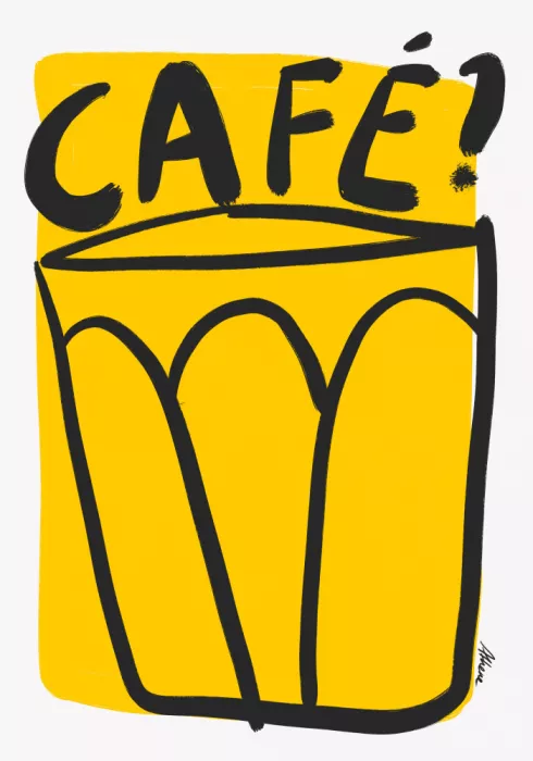 Fritsch, Athene: Caffè giallo