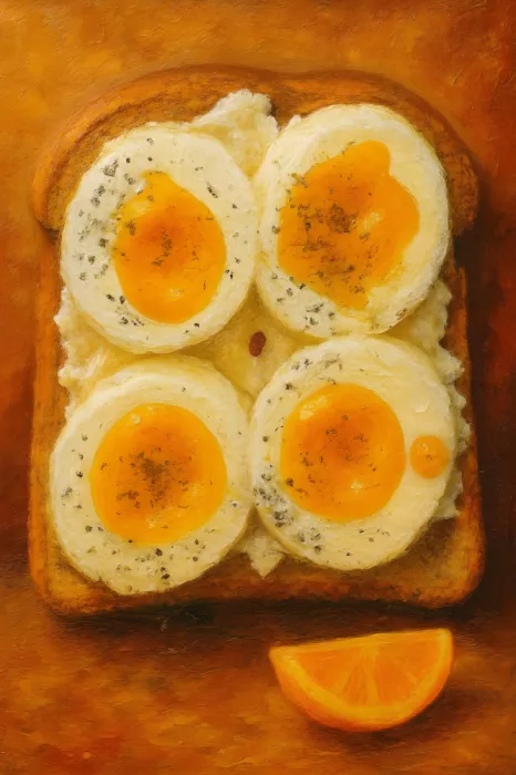 HUGO: Toast With Boiled Eggs