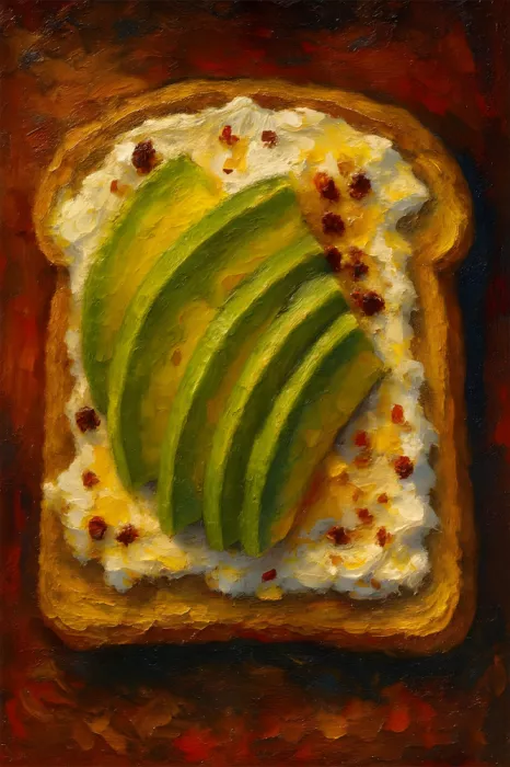 HUGO: Avokádový toast se sýrem