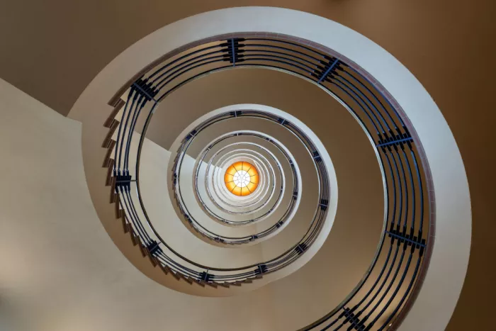 Reichelt, Dieter: staircase bk