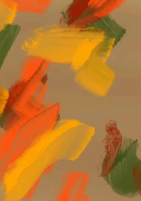 Art, Bellassai Cesare: Abstraktní podzim