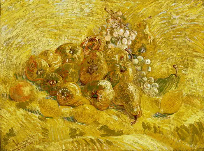 Gogh, Vincent van: Kdoule, citrony, hrušky a hrozny