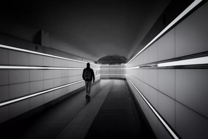 SOFFRITTI, Giuseppe: Einsamer Wanderer