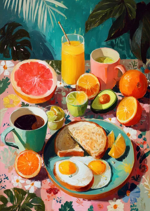 Jaszke, Justyna: Breakfast Time (9)