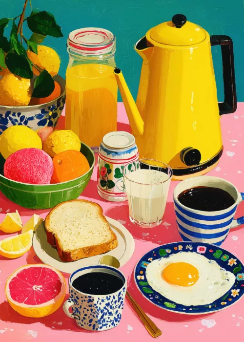 Jaszke, Justyna: Breakfast Time (13)
