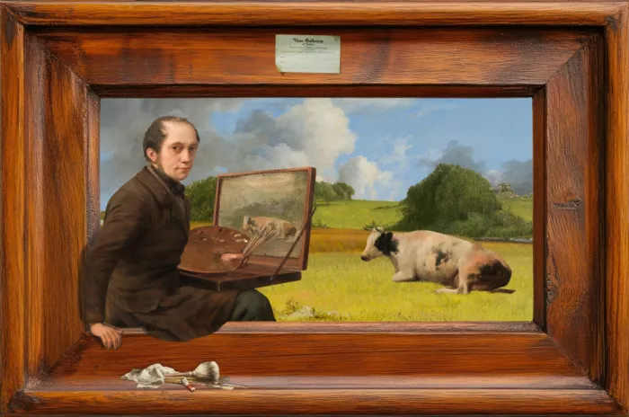 den, van Marja: The Painter Himself