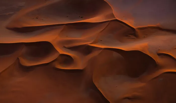 Telhami, Isam: body of dune at first light