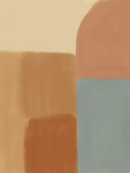 Dean, Little: Muted Geometric Composition