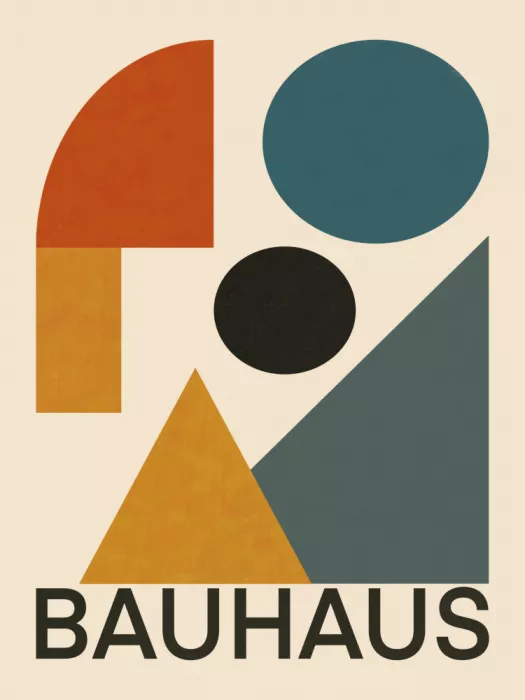Dean, Little: Geometric Bauhaus Composition