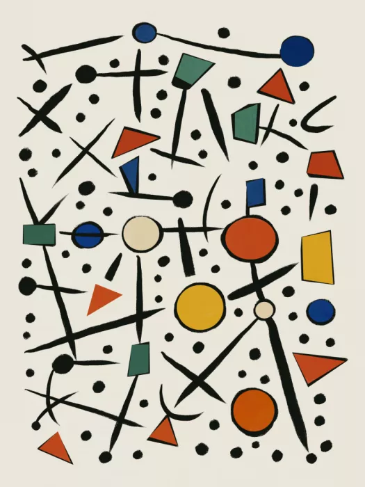 Dean, Little: Geometrische Kompositionen von Formen und Linien