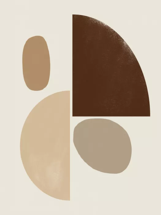 Dean, Little: Abstrakte geometrische Komposition Minimal