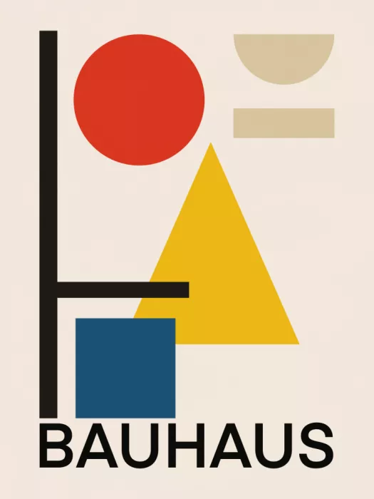 Dean, Little: Geometrisches Bauhaus-Design #2