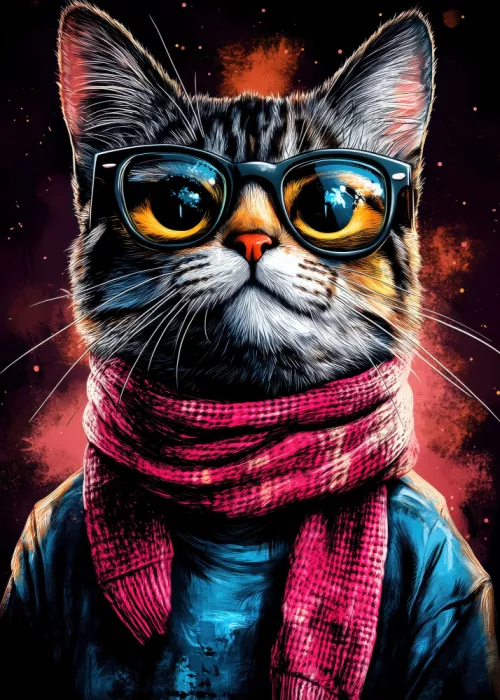 Jaszke, Justyna: Hipster Cat 2