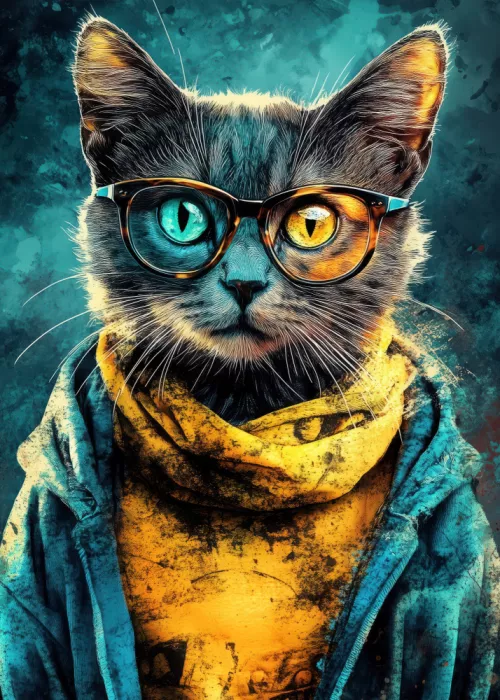 Jaszke, Justyna: Hipster Cat 8