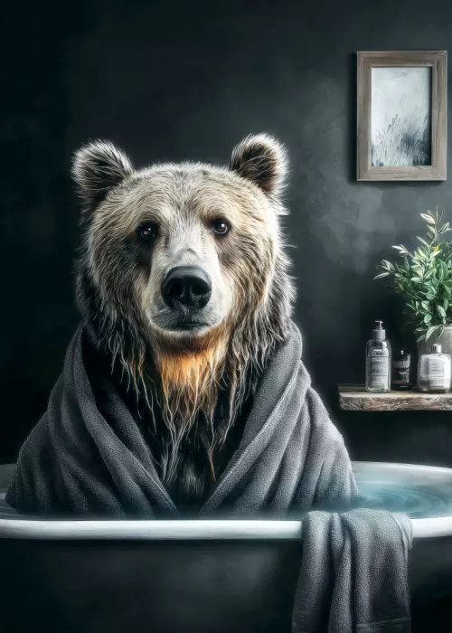 Jaszke, Justyna: Bear In Bathtube 3