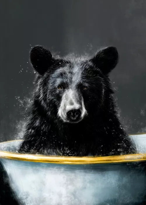 Jaszke, Justyna: Bear In Bathtube 5