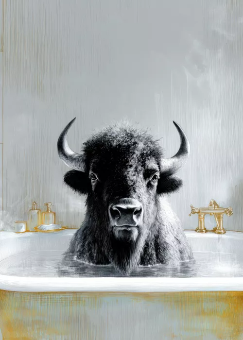 Jaszke, Justyna: Bison In Bathtube 2