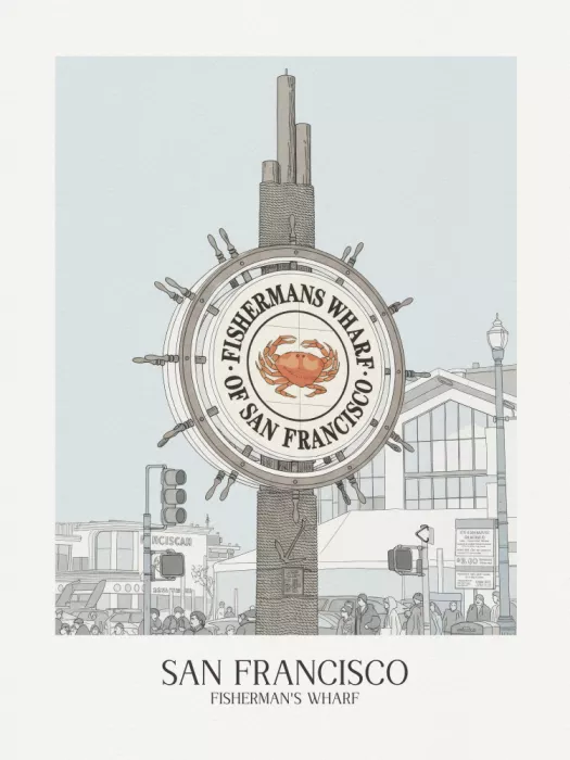 Magnusson, Andreas: San Francisco - Fisherman