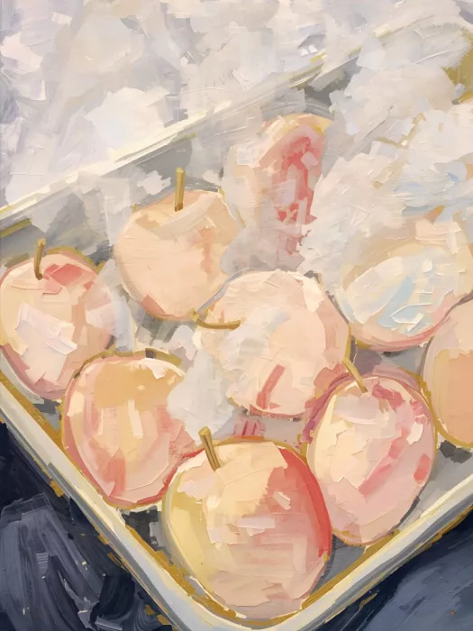 Ohkimiko: Bratäpfel auf Blech - Pastell