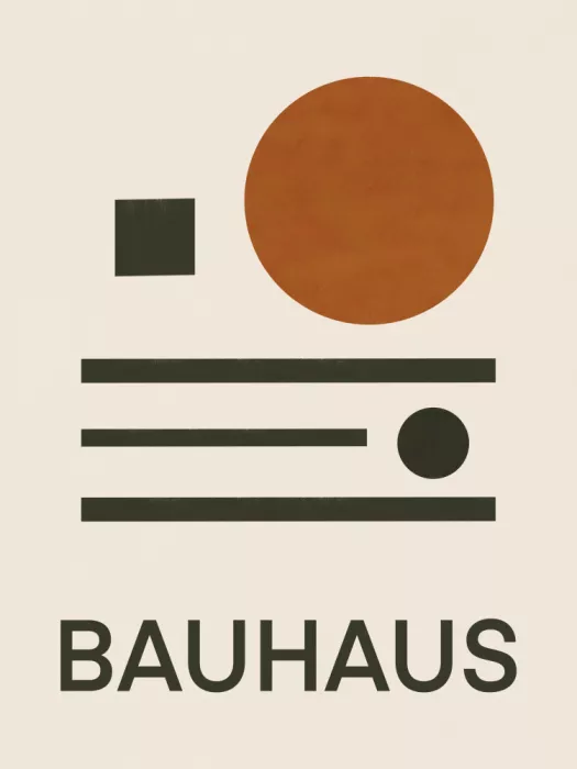 Dean, Little: Bauhaus Geometric minimalist
