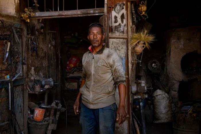 Rampinelli, Roberto: In the souk of Rissani