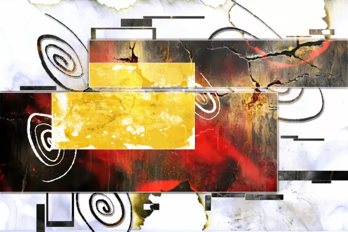 Kulik, Rafal: Abstrakte Grunge Art Einzigartige Ästhetik 20