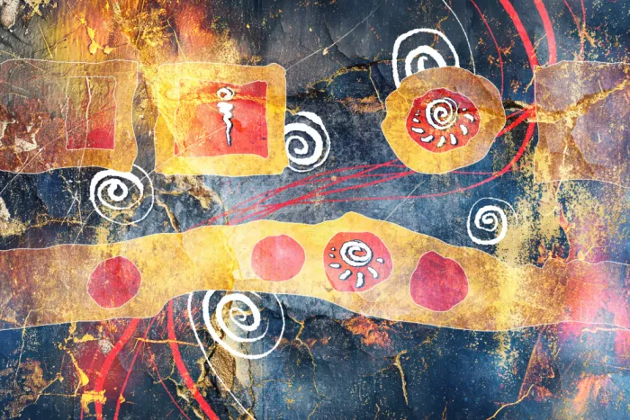 Kulik, Rafal: Kunstwerk mit Merkmalen einer Texturenmischung 28
