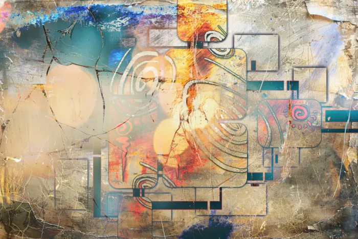 Kulik, Rafal: Artwork With Features of a Blend of Textures 40