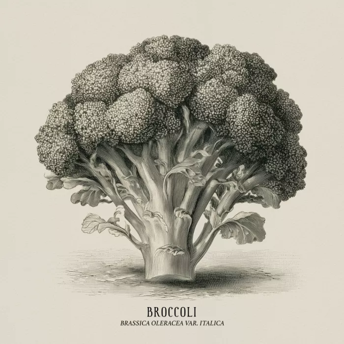 Magnusson, Andreas: Vintage Gemüse - Brokkoli