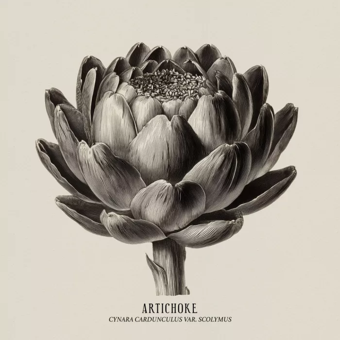 Magnusson, Andreas: Verduras Vintage - Alcachofa