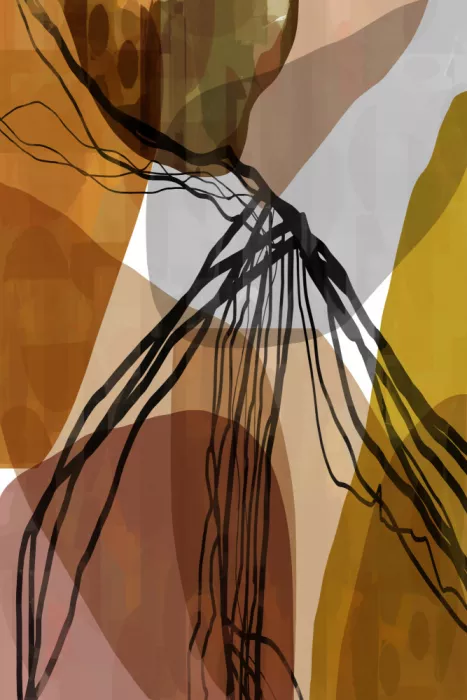 cartissi: Abstractos neutros: Tonos tierra Abstracto 2