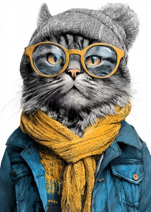 Jaszke, Justyna: Hipster Kitty (3)