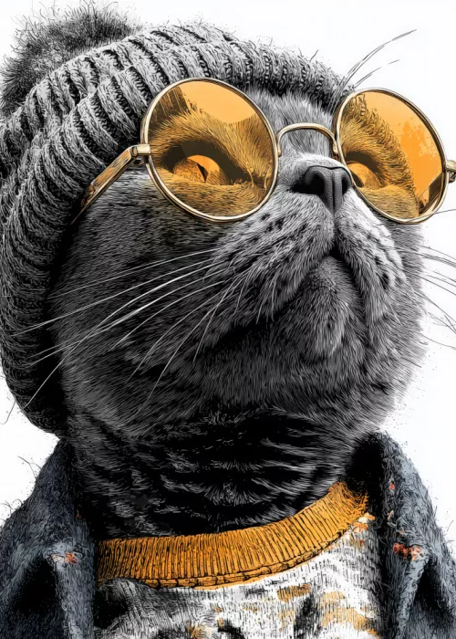 Jaszke, Justyna: Hipster Kitty (8)
