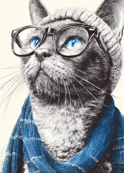 Jaszke, Justyna: Hipster Kitty (11)