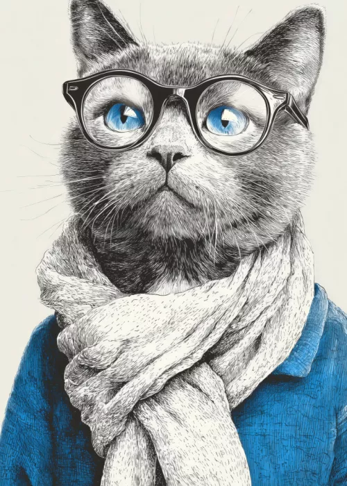 Jaszke, Justyna: Hipster Kitty (12)