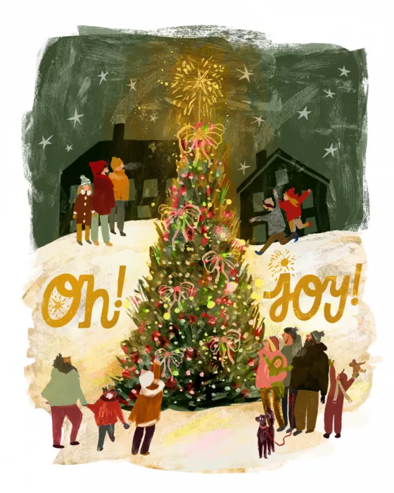 Hanley, Claire: Oh Joy Christmas Tree Lighting
