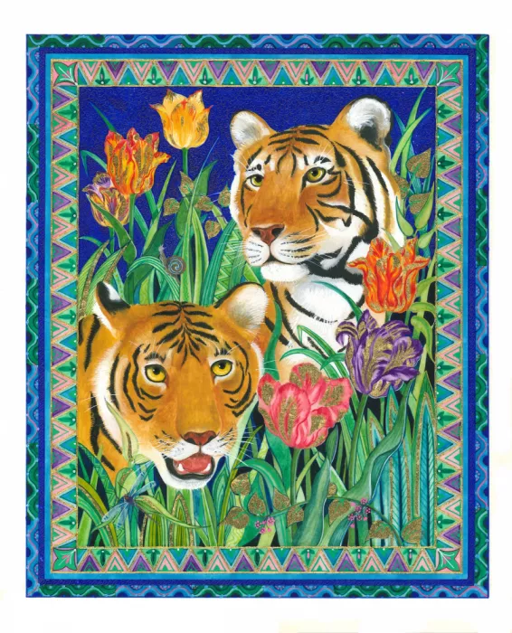 Brent, Isabelle: Strisce di tigre e tulipani pappagallo