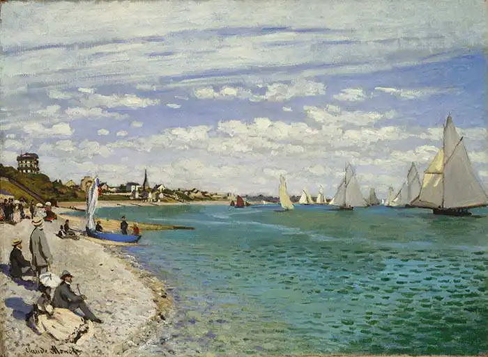 Monet, Claude: Regata v Sainte-Adresse
