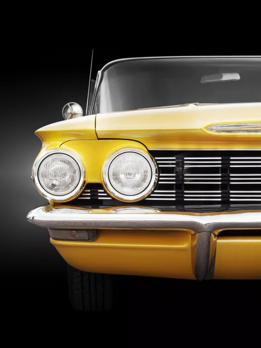 Gube, Beate: American classic car 1960 Super 88 Front