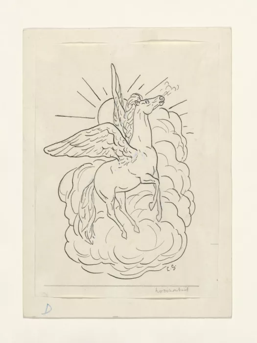Gestel, Leo: Pegasus Letící Před Mraky (1891–1941)