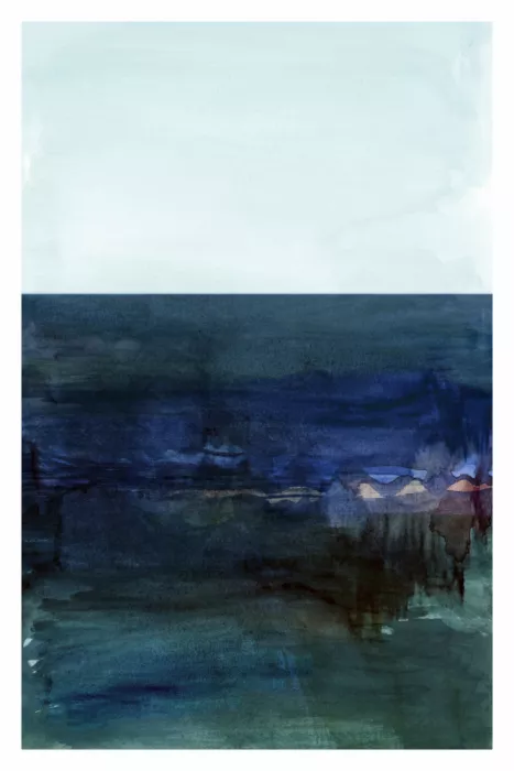 cartissi: Paisaje marino abstracto oscuro 1
