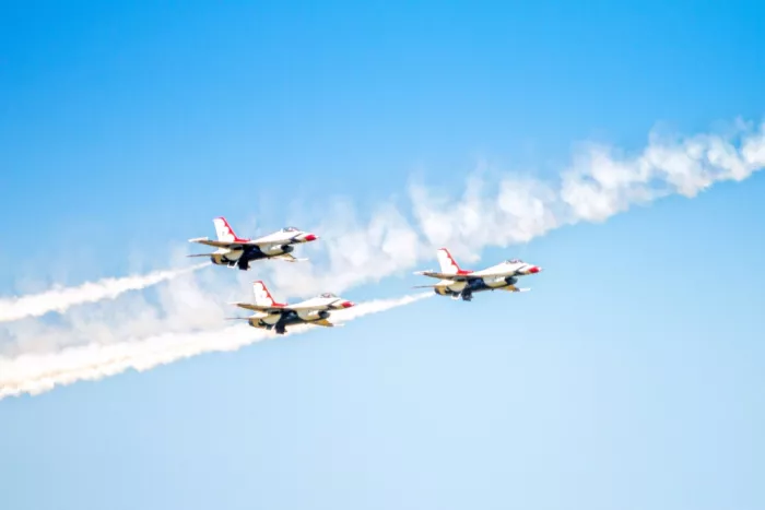 GuruShots: Aviones a reacción en formación